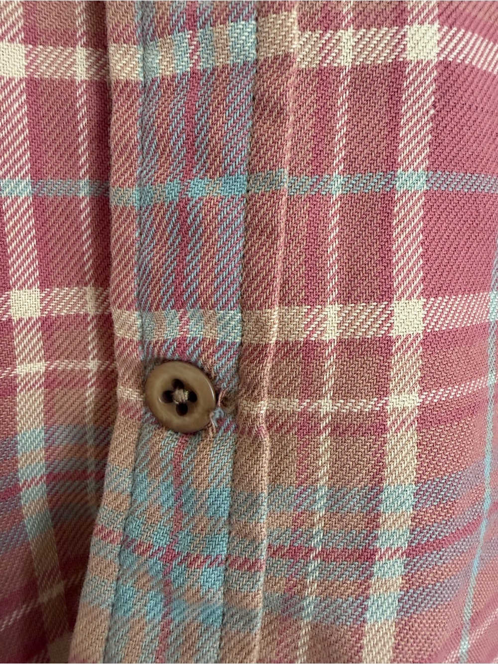 Ralph Lauren Rust Plaid Slim Fit Button-Up - Picture 6 of 7